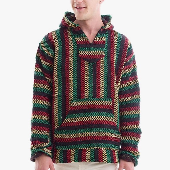 Coloful Mexican Baja Men's Sweatshirt